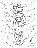 22 Goku Coloring Pages Free PDF Printables sketch template