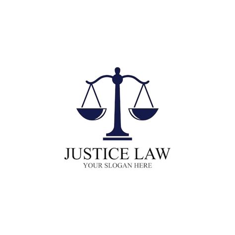 Premium Vector | Justice law Logo Template vector illustration design