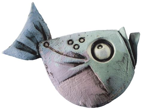 Mark Smith | Hand built pottery, Ceramic animals, Clay fish