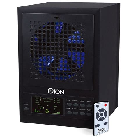 Oion 5 Stage Professional Air Purifier with Remote (Black) - Zen Living ...