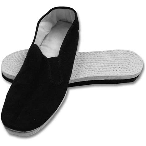 DT - Men's Martial Art Kung Fu Tai Chi Cotton Sole Canvas Shoes (7) Black - Walmart.com ...