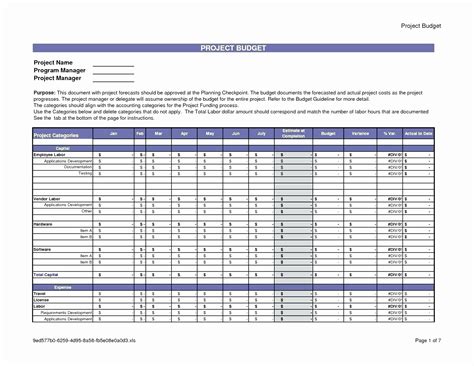 Cost Breakdown Template Excel – Spreadsheet Collections in Cost Breakdown Template — db-excel.com