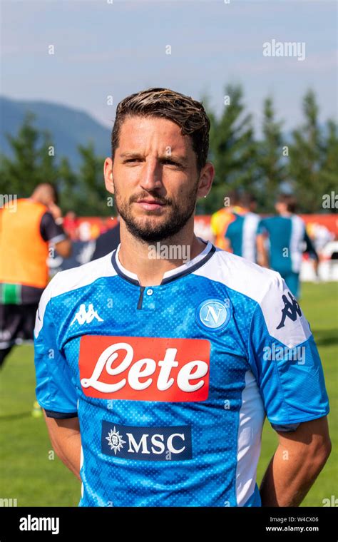 Dries Mertens (Napoli) during the Italian "Serie A" Friendly match between Napoli 5-0 Feralpi ...