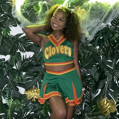 CLOVERS CHEERLEADER HALLOWEEN COSTUME - Only worn... - Depop