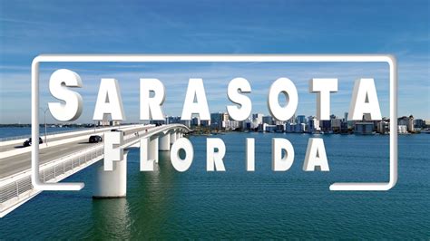 Sarasota, Florida Skyline - Drone View - YouTube