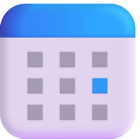 "calendar" Emoji - Download for free – Iconduck