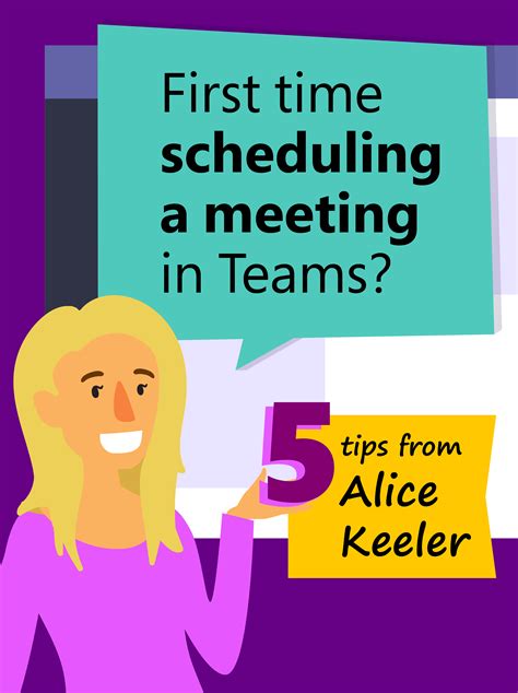 5 tips for scheduling a meeting in Microsoft Teams