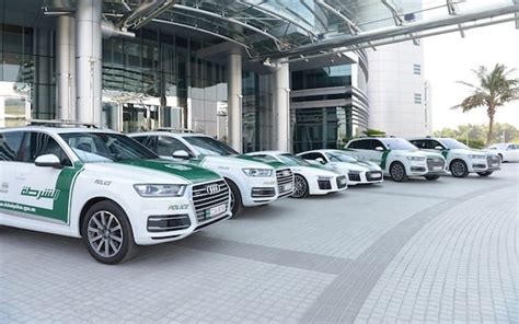 Two Audi R8 supercars join Dubai Police fleet