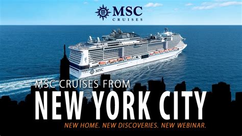 MSC Cruises from New York City [CruiseWebinar] - YouTube