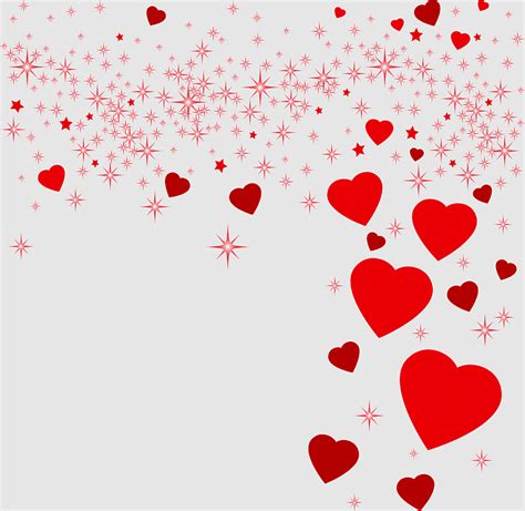 Hearts, floating, heart Background, love Hearts, heart, qixi Festival ...