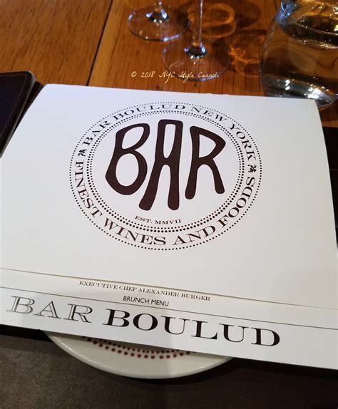 Bar Boulud Review | NYC, Style & a little Cannoli