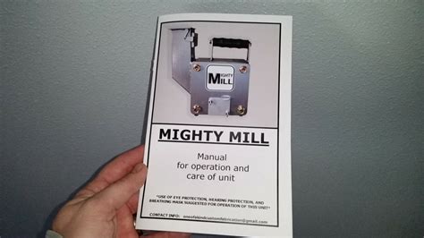 MIGHTY MILL portable mini rock crusher for gold prospecting, sampling, frit NEW! | eBay