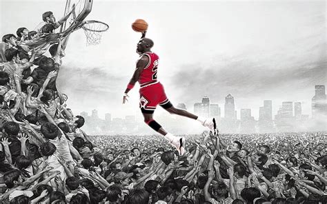 Michael Jordan Last Shot Wallpaper 4K - pic-insider