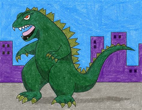 Godzilla 2024 Drawing Room - Daune Cherrita