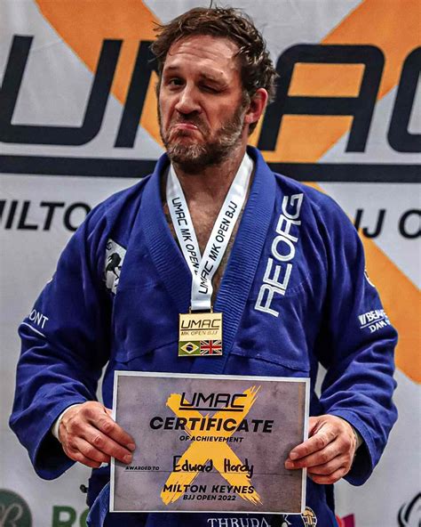 Tom Hardy Surprises Opponents at UK Jiu-Jitsu Competition, Wins Gold