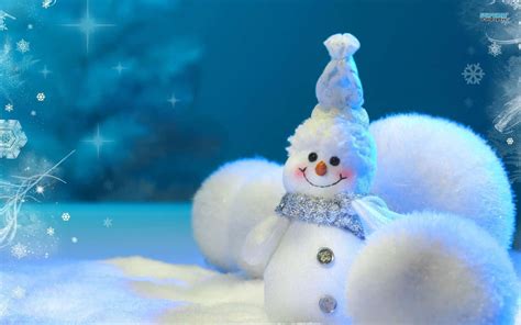 Download Christmas Snowman Wallpaper | Wallpapers.com