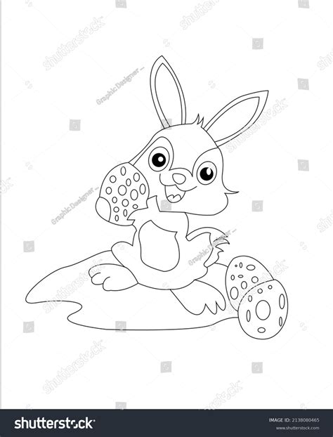 Coloring Book Page Line Art Animal Stock Vector (Royalty Free ...