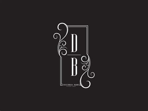 Luxury DB Logo Icon, Creative DB Letter Logo Design For Business 14052708 Vector Art at Vecteezy