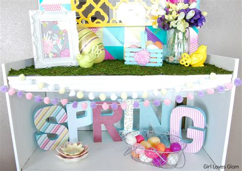 Springster Decor... Spring Easter Decor and Tutorial! - Girl Loves Glam