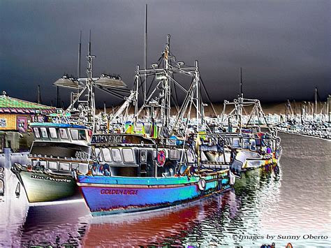 Fishing Boats at Ventura Harbor - Images by Sunny Oberto