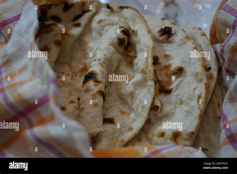 Pakistani bread, called Roti Stock Photo - Alamy