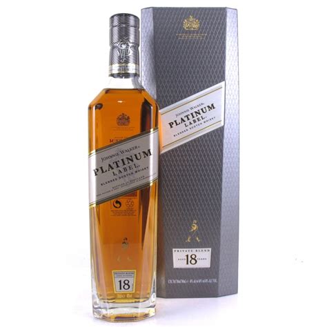 Johnnie Walker Platinum Label 18 Year Old | Whisky Auctioneer