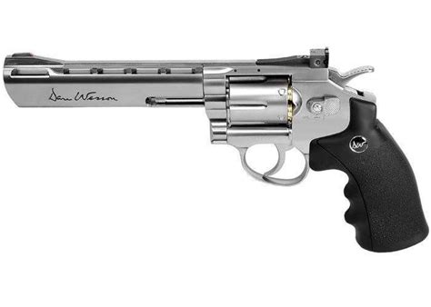 Dan Wesson 6" CO2 BB Revolver, Silver | Pyramyd Air