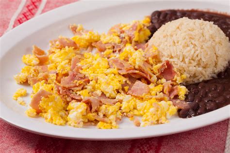 Huevos Revueltos Con Jamon - Real De Oaxaca