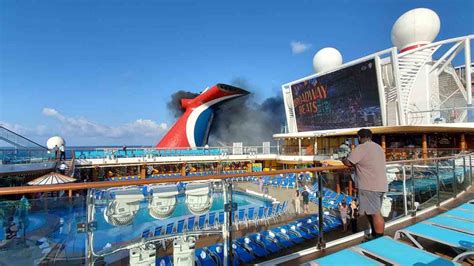 Carnival Cruise Ship Smokestack Catches Fire in Turks & Caicos – NBC 6 ...