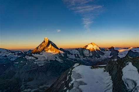 Matterhorn Wallpaper 4K, Dent d'Hérens, Mountains