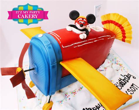 Mickey Mouse Clubhouse Adventure Airplane | Edible art, I party, Mickey ...