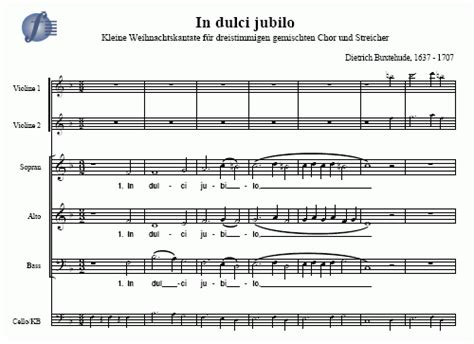 Buxtehude, Dietrich - Sheet music to download