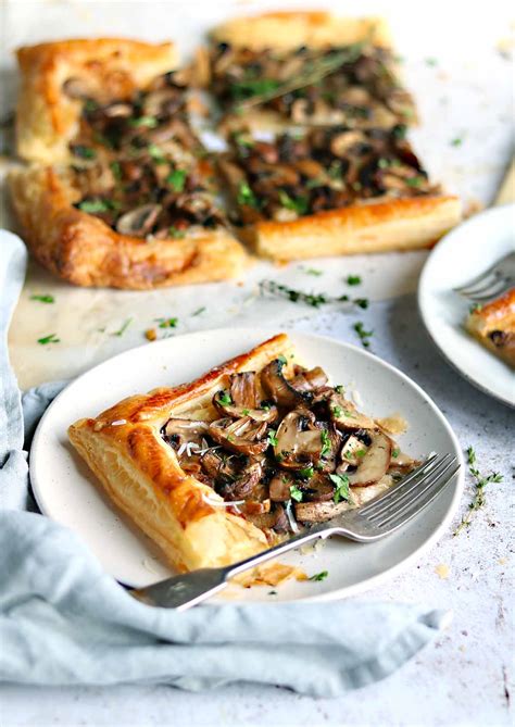 Mushroom Tart - The Last Food Blog