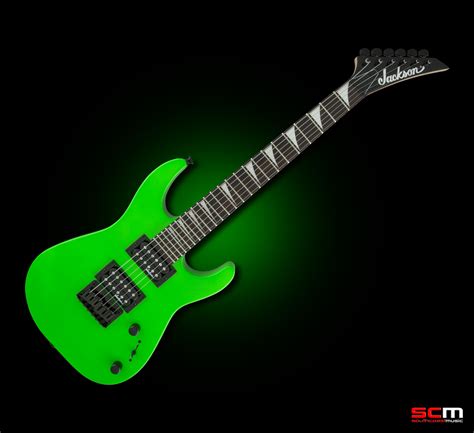 Neon Green Jackson JS Series Dinky Minion JS1X Electric Guitar Solid Body Musical Instruments ...