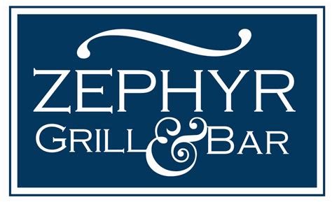 Menu - Zephyr Grill & Bar Livermore