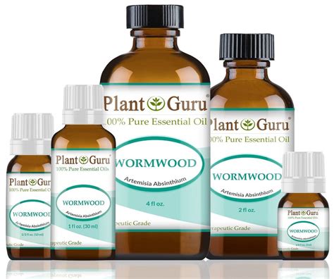 Wormwood Essential Oil 100% Pure Natural Therapeutic Grade, Artemisia ...