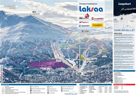 Narvik Ski Trail Map Free Download