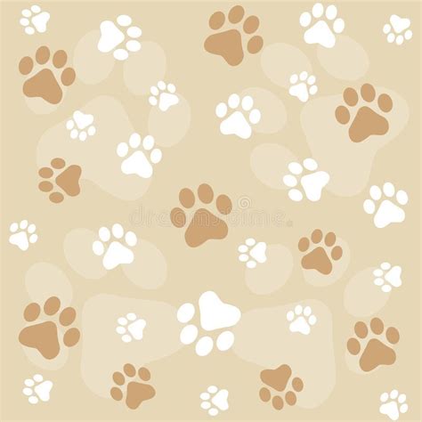 puppy paw print Watercolor cute dog digital paper paw print seamless pattern Urns & Memorials ...