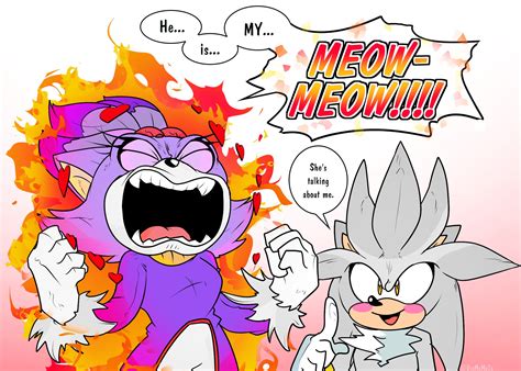 Blaze and Silver (@DreMeMoTo) : SonicTheHedgehog