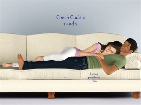 The Sims Resource - Couple Couch Cuddle