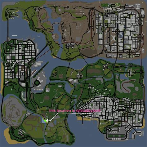 GTA San Andreas Teletubbies Teletubbyland Map Mod - GTAinside.com