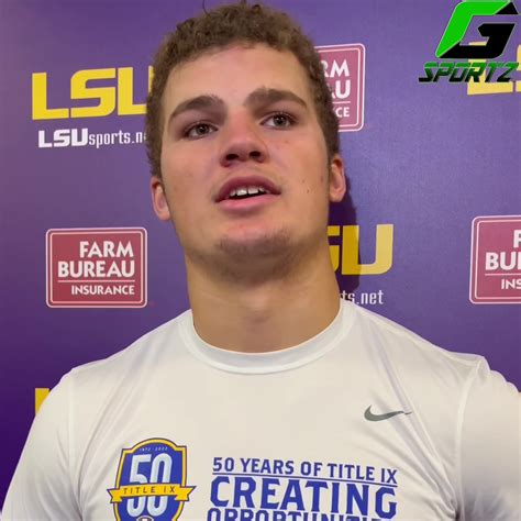 #LSU freshman TE Mason Taylor (son of former NFL player Jason Taylor) talks about being prepared ...