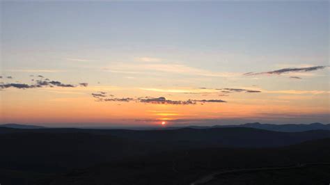 The 2012 summer solstice midnight sun at Eagle Summit, Alaska (June 20, 2012) - YouTube