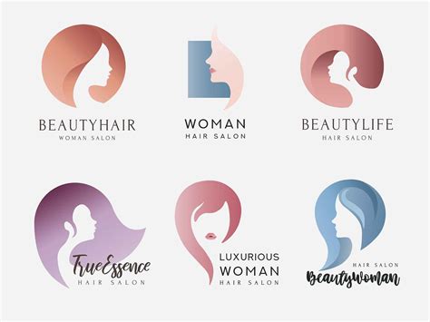 Free Hair Salon Logo Templates (AI,PSD)