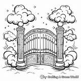 Heaven Coloring Pages  Free & Printable sketch template