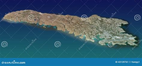 Lampedusa Island Map - Cdr Format Cartoon Vector | CartoonDealer.com ...