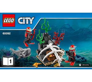 LEGO Deep Sea Submarine Set 60092 Instructions | Brick Owl - LEGO ...