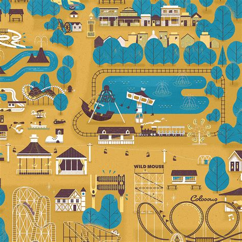 Lagoon Map :: Behance