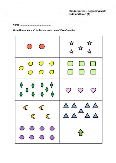 Even Odd Worksheets | Activity Shelter