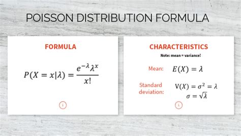 4.3 Poisson distribution formula